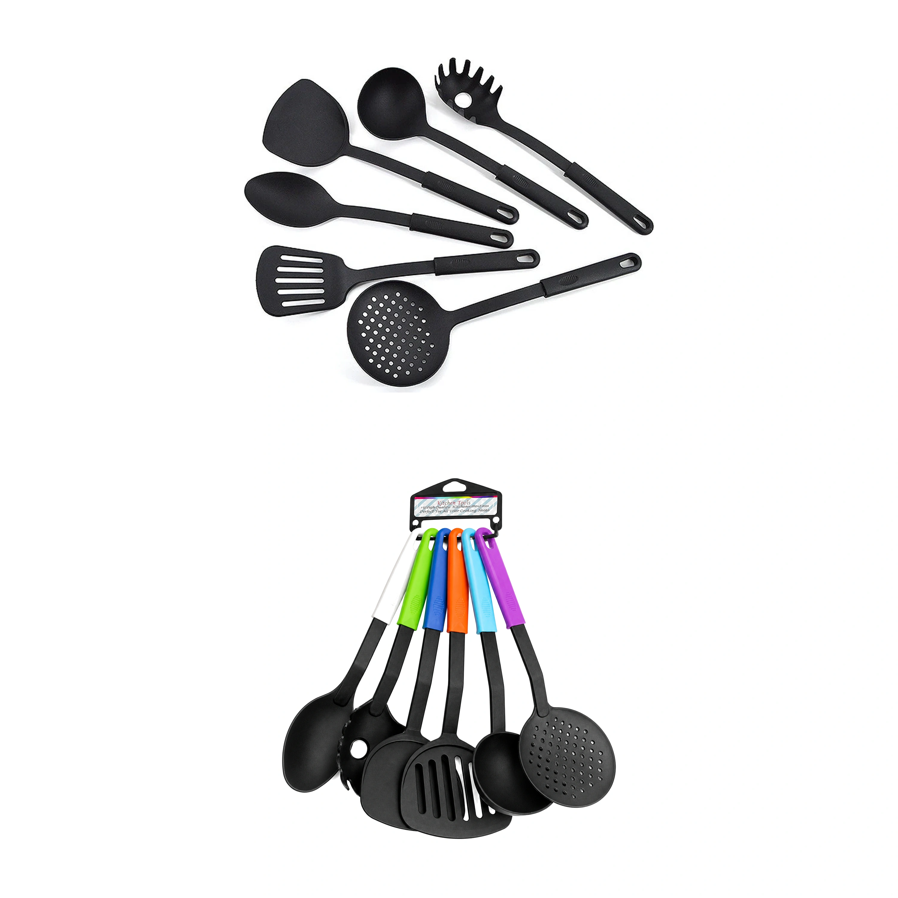 Set utensilios cocina nailon resistente calor 6 piezas image 2