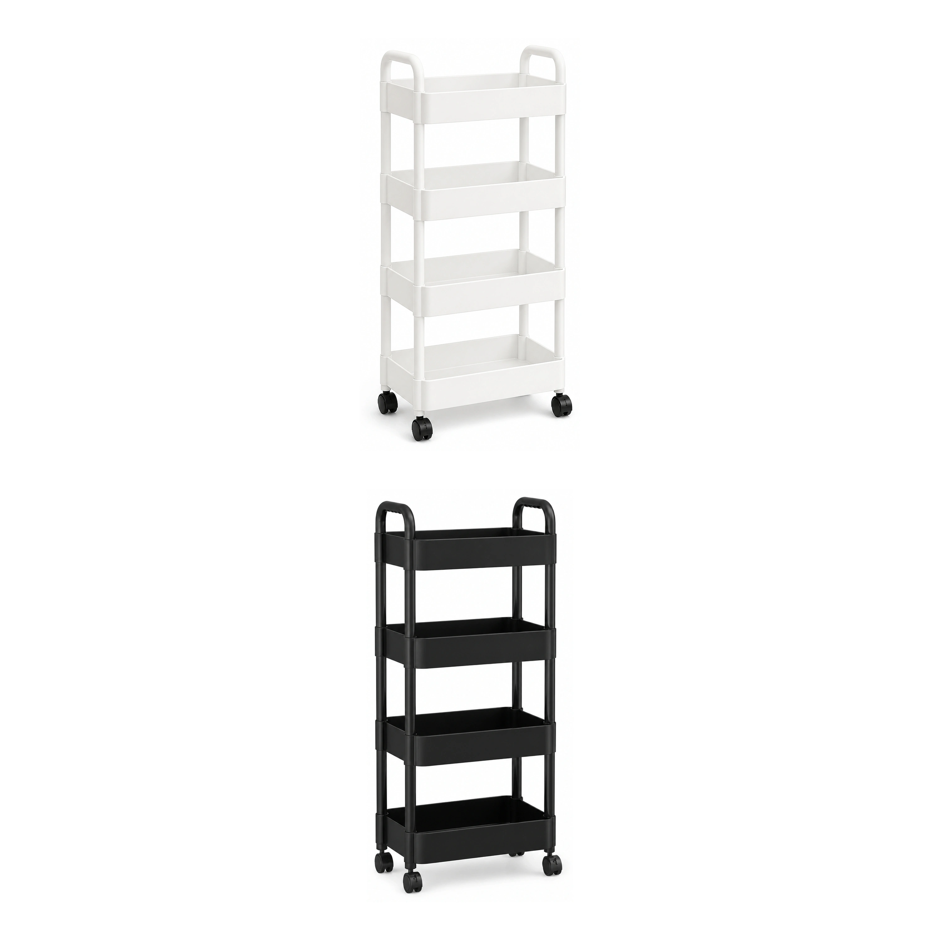 Estante de varios niveles 32.5*21*95cm Plástico Surtido