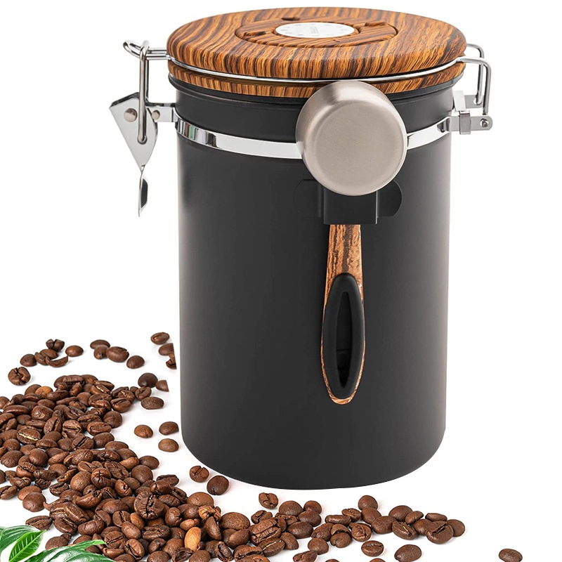 Tarro de Café 18.5*11.5cm Acero Inoxidable Surtido image 1