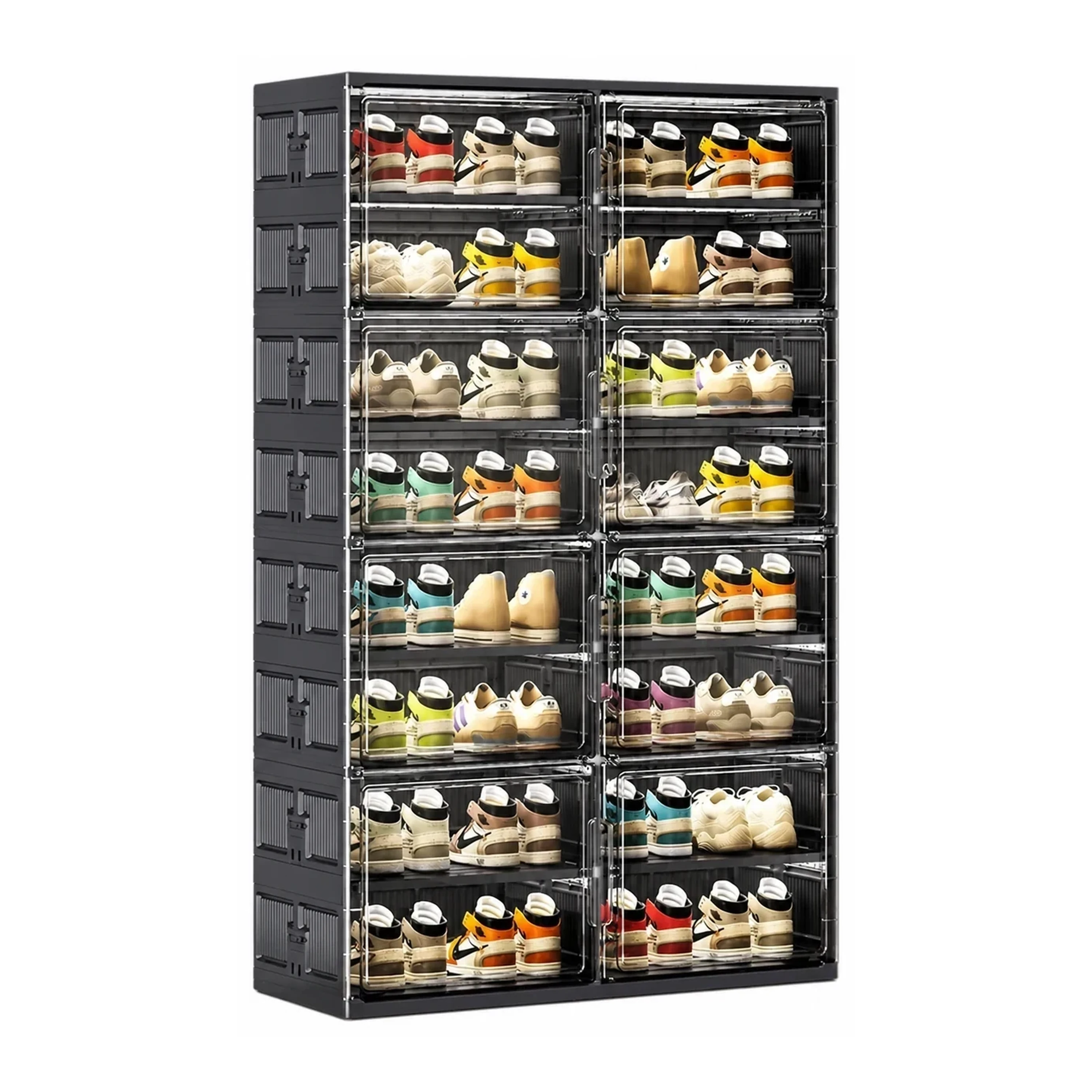 Caja para Zapatos 143.5*34*89cm de Plástico Surtido, 8 Capas image 2