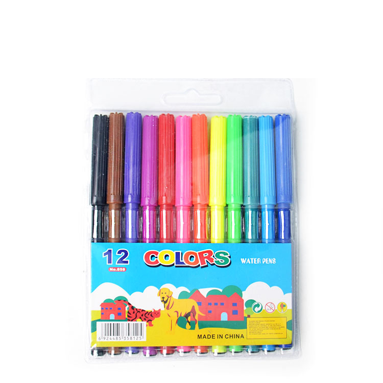 Marcadores de Acuarela de 12 Colores Plástico image 2