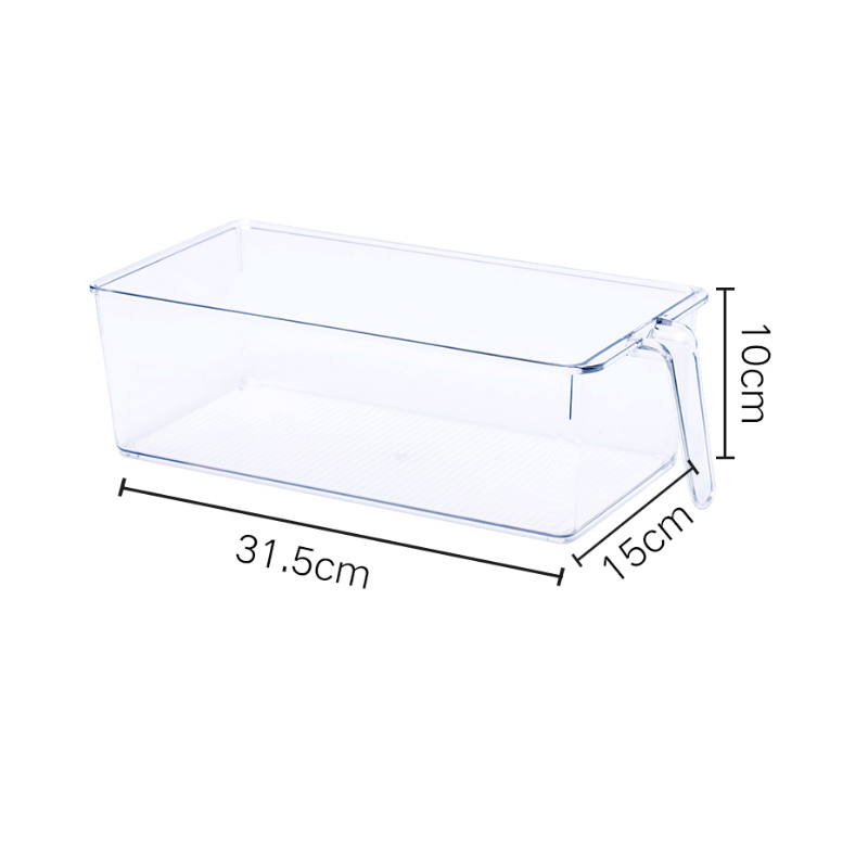 Caja de Almacenamiento de Ancho Variable Multitamaño PET Transparente image 4