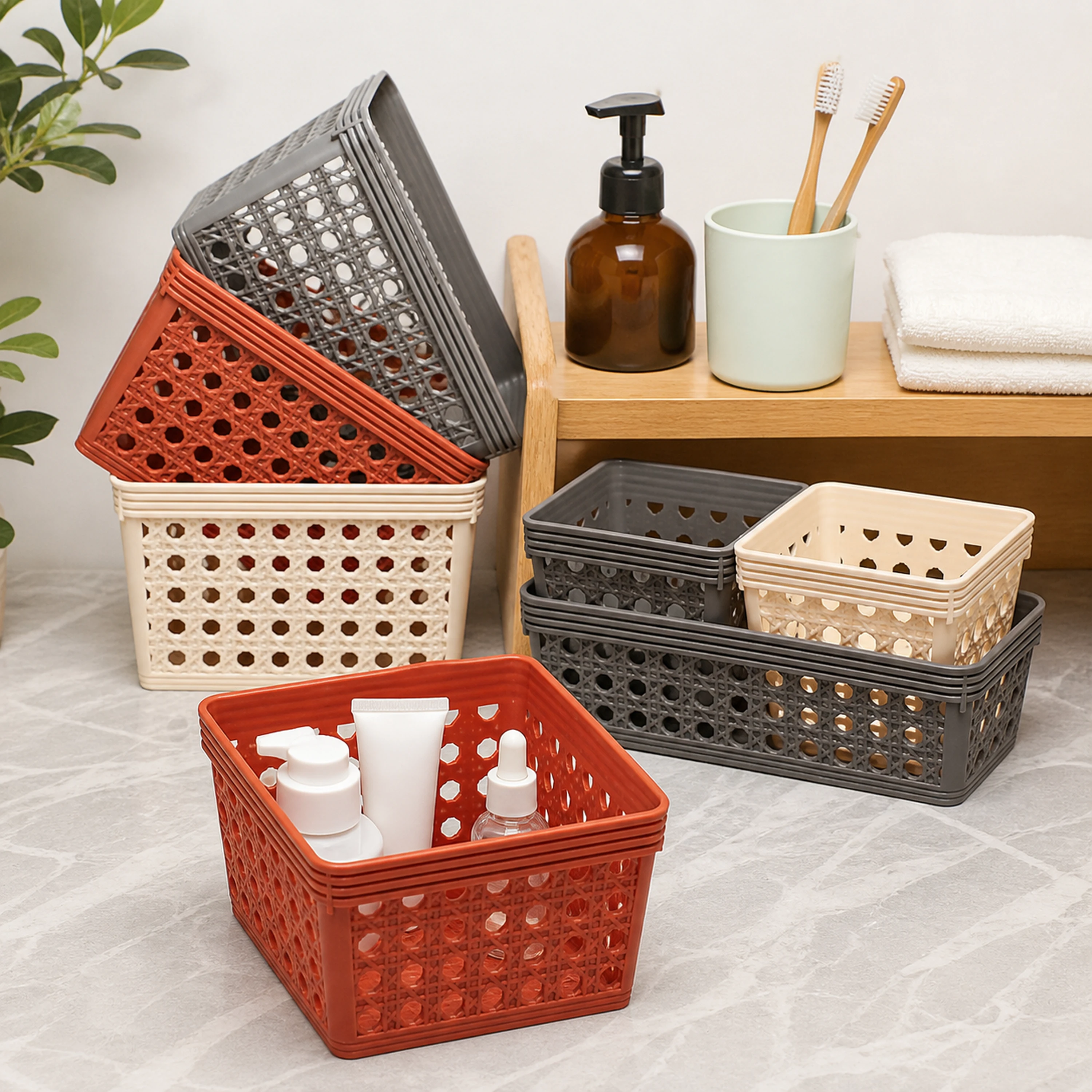 Caja Organizadora 22.9*9.8*6cm/17*11*10cm  de Plástico image 1