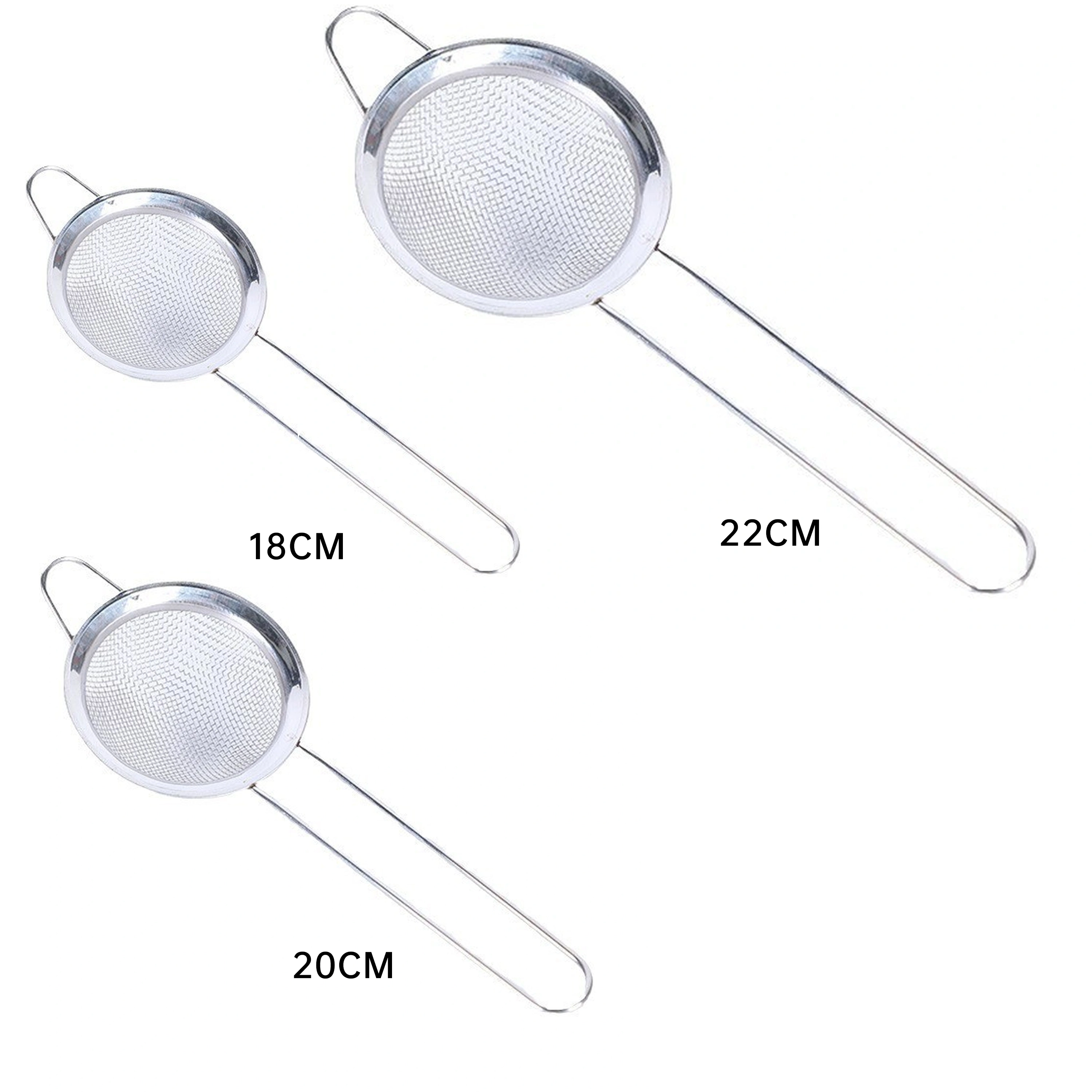 Espumadera de Cocina para Comedor de Acero Inoxidable en Múltiples Tamaños image 2