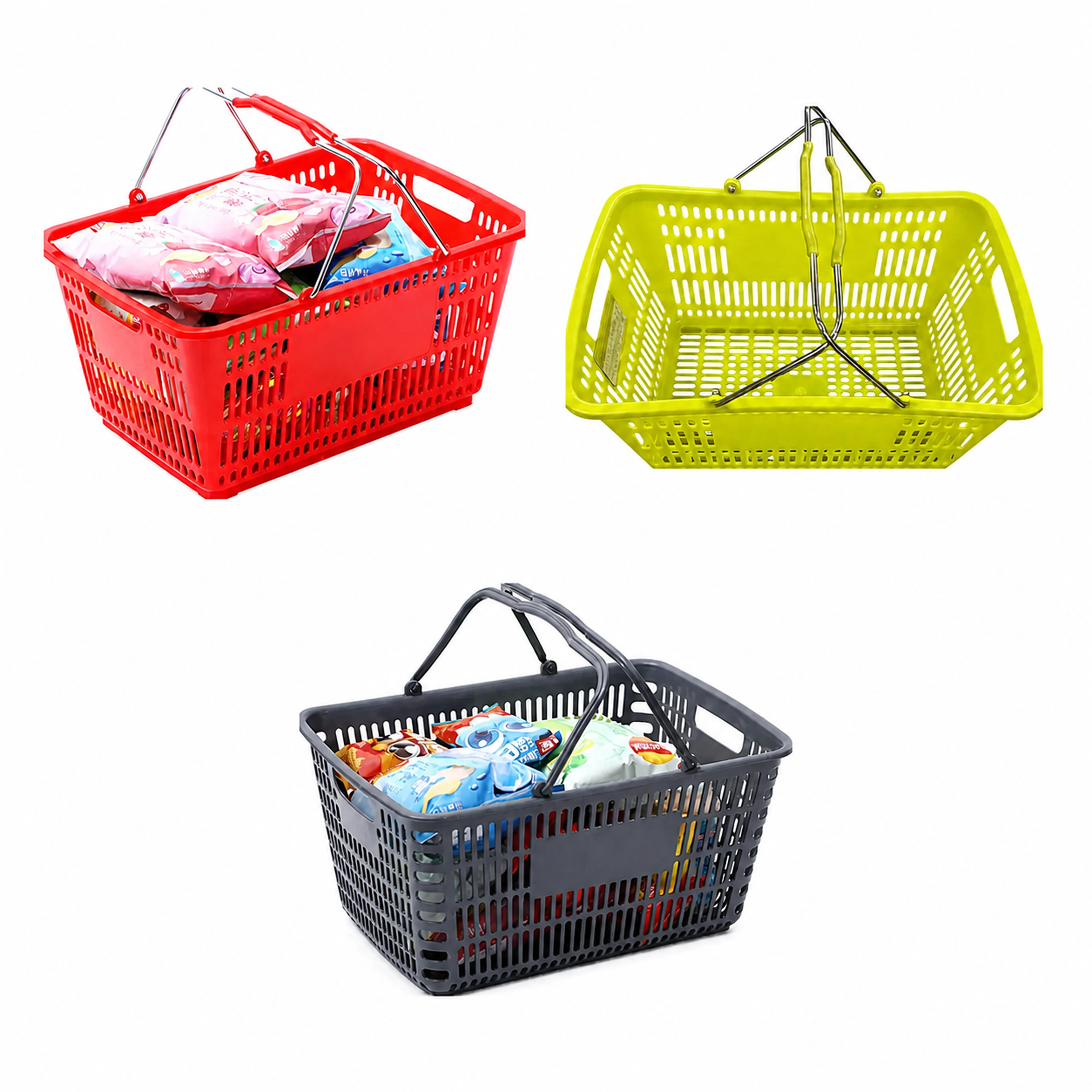Cesta de compras 28L Plástico