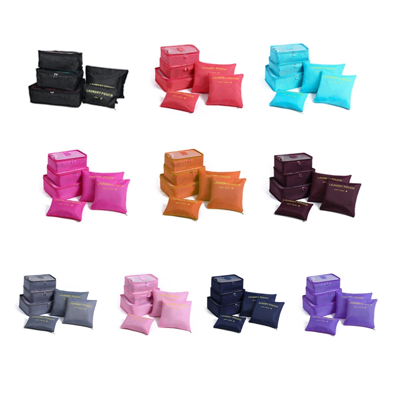 Bolsa de Almacenamiento Set de 6 Piezas Tela No Tejida Surtido