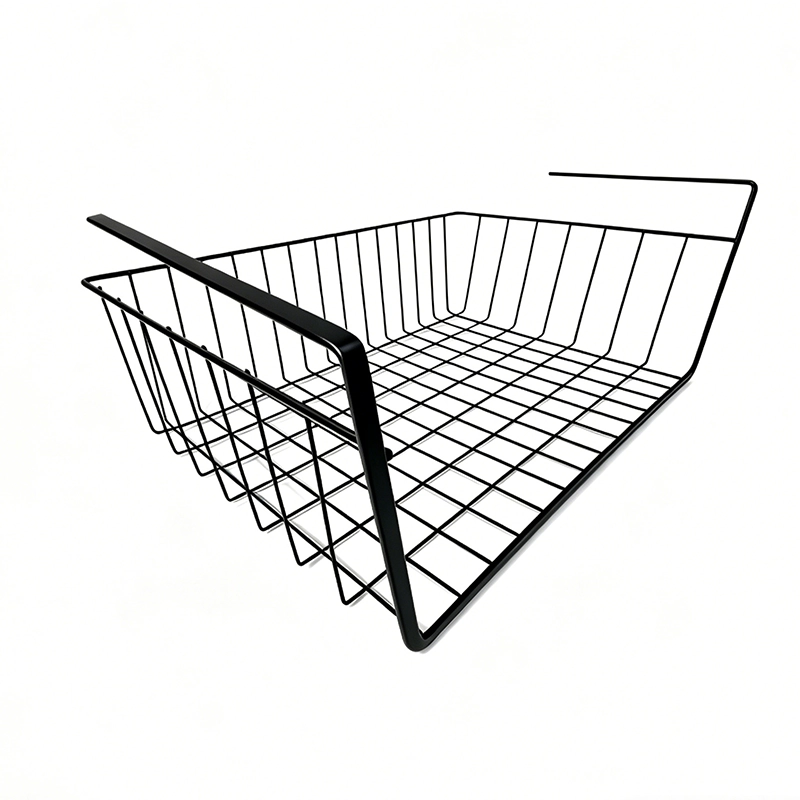 Cesta Organizadora 40*26*14cm Colgante Hierro Negro