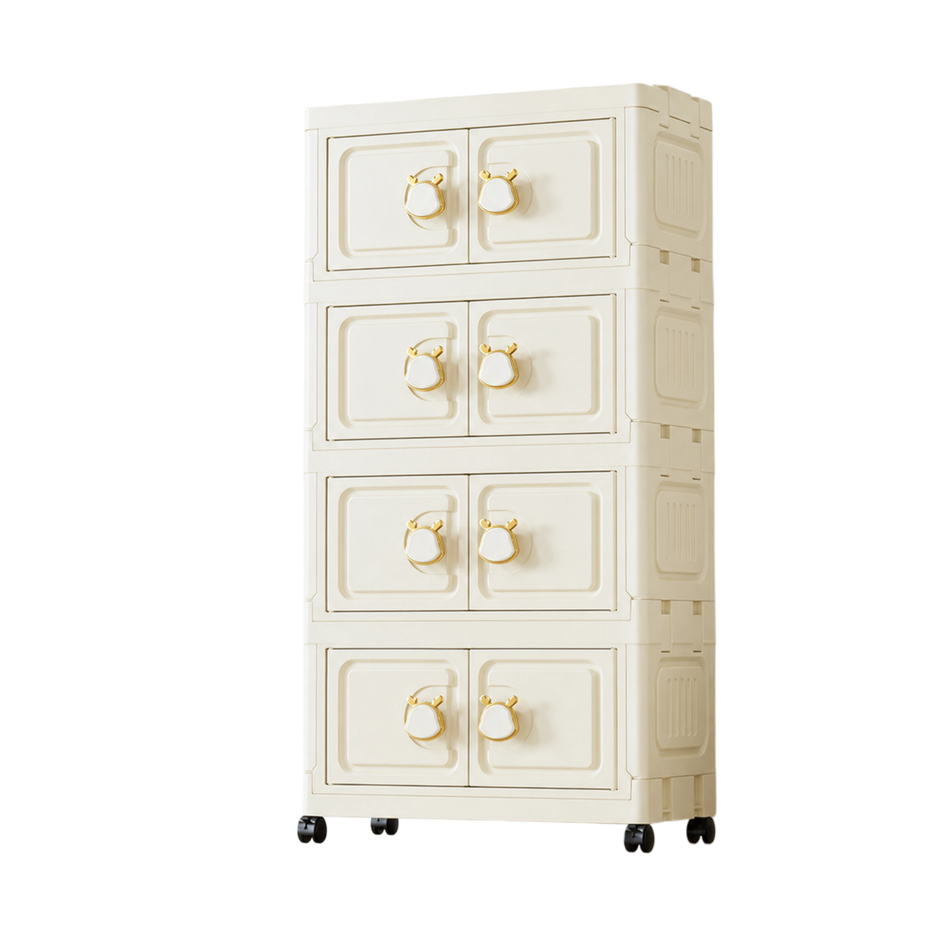 Armario de almacenamiento 91.5*55*25cm Plástico Blanco