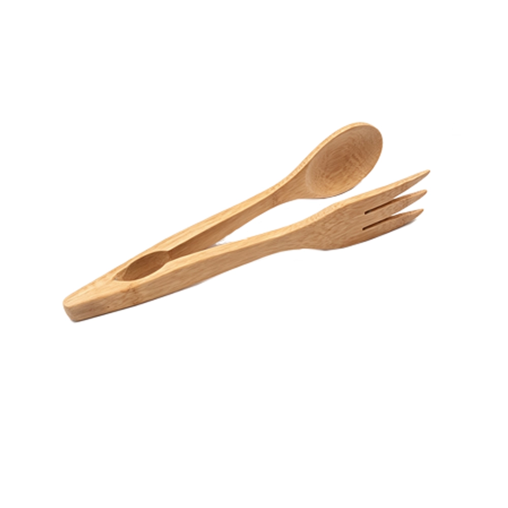 Pinza de Bambú para Alimentos y Barbacoa Anti-quemaduras