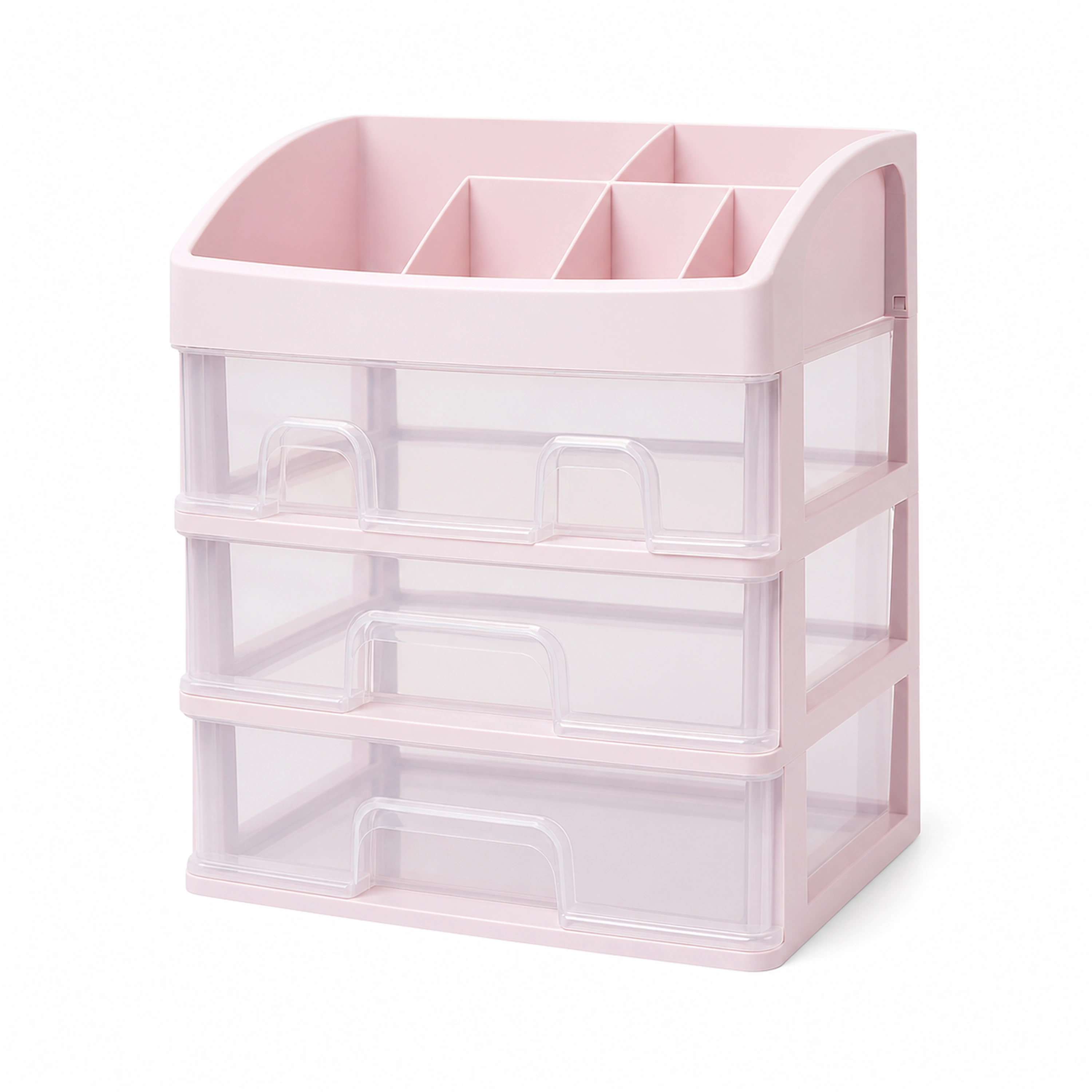 Organizador de maquillaje 23.5*17*27cm 3 capas Plástico image 2