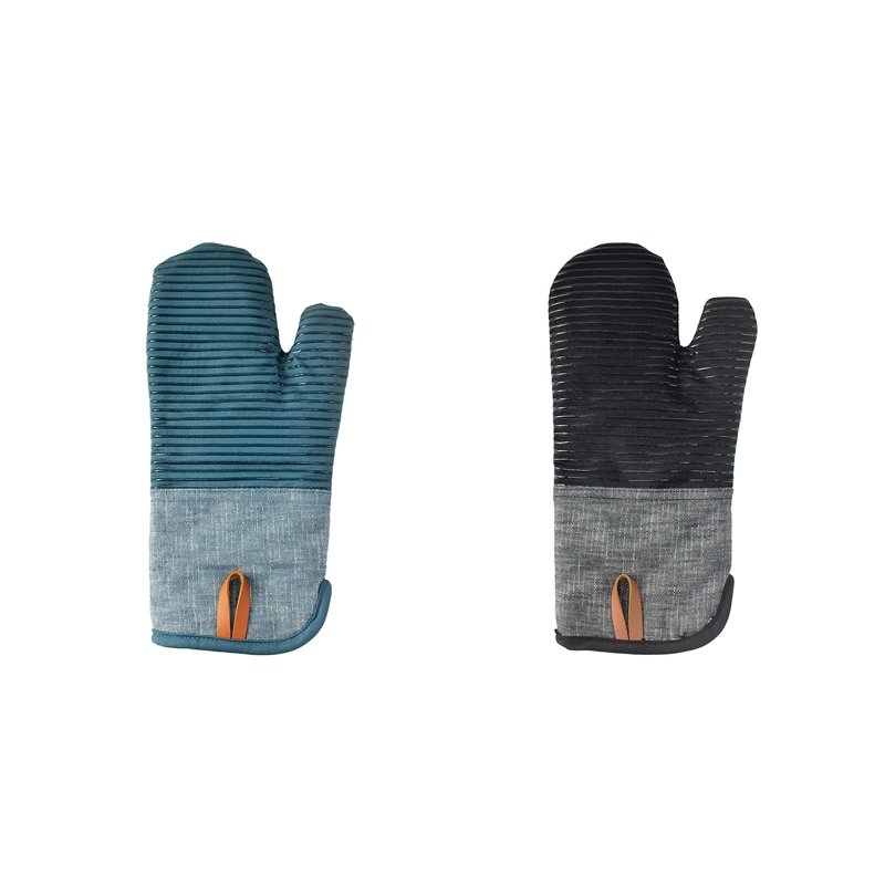Guante resistente al calor 35*18 cm poliéster para cocina