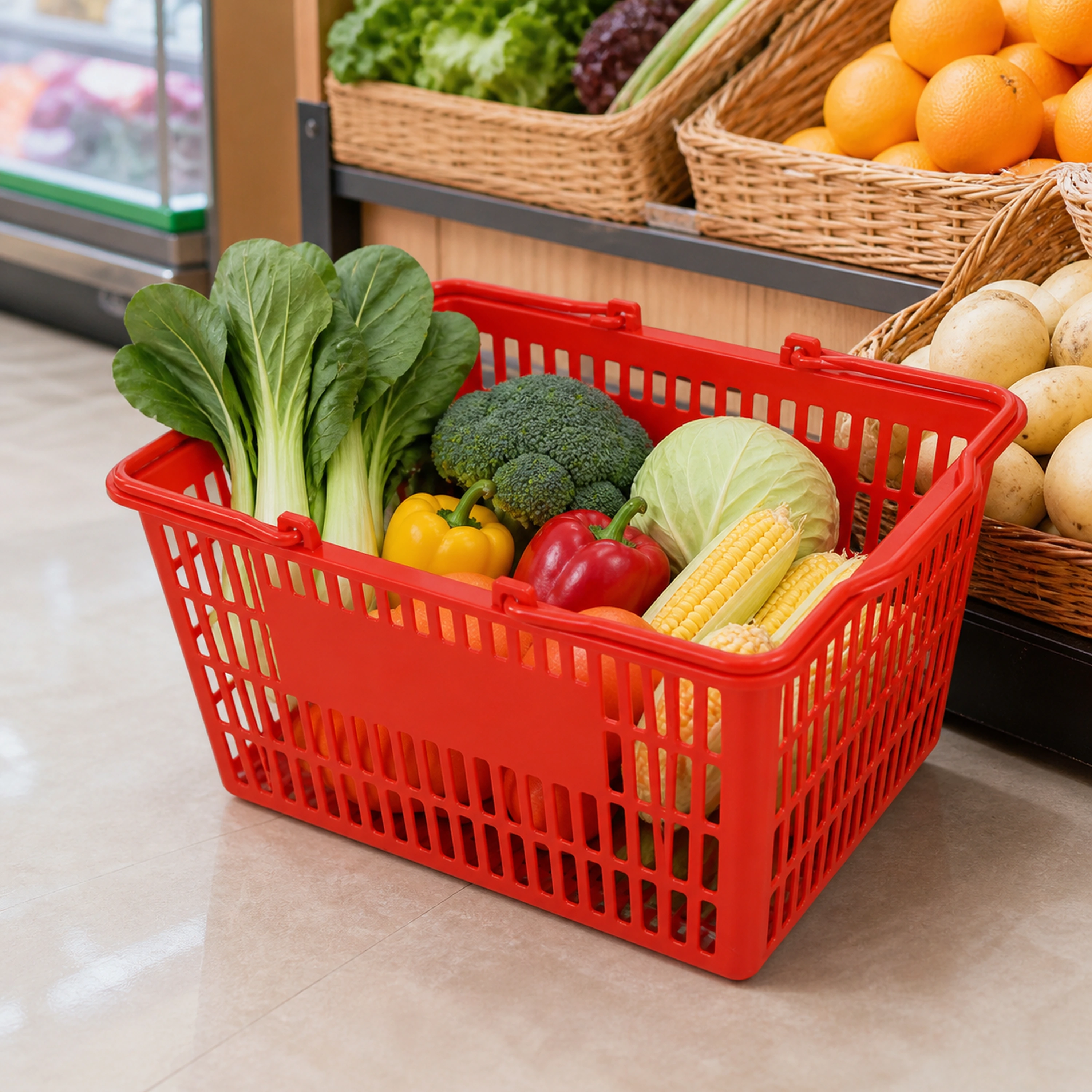 Cesta de compras 25L Plástico image 1