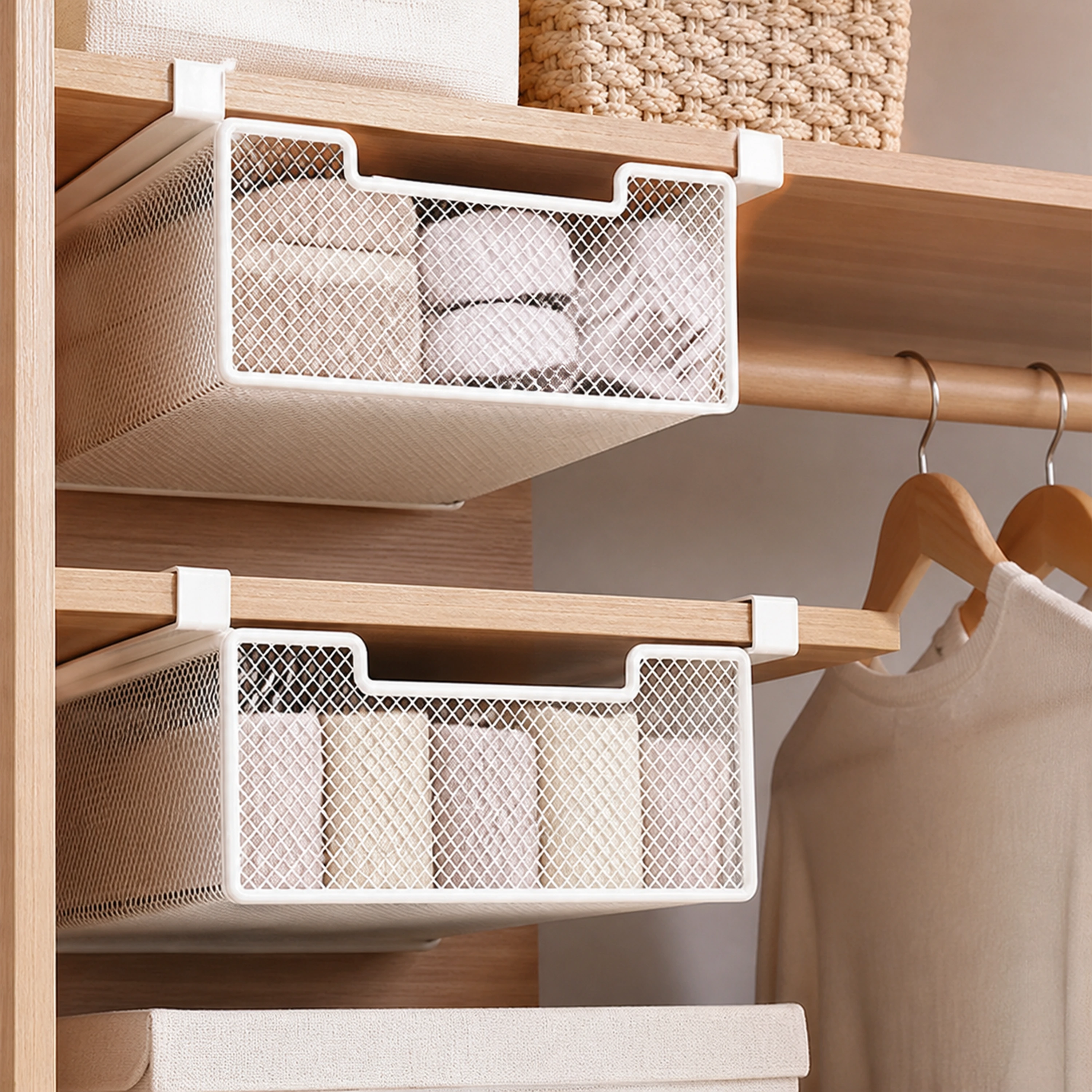 Canasta organizadora 38*25*12cm Hierro