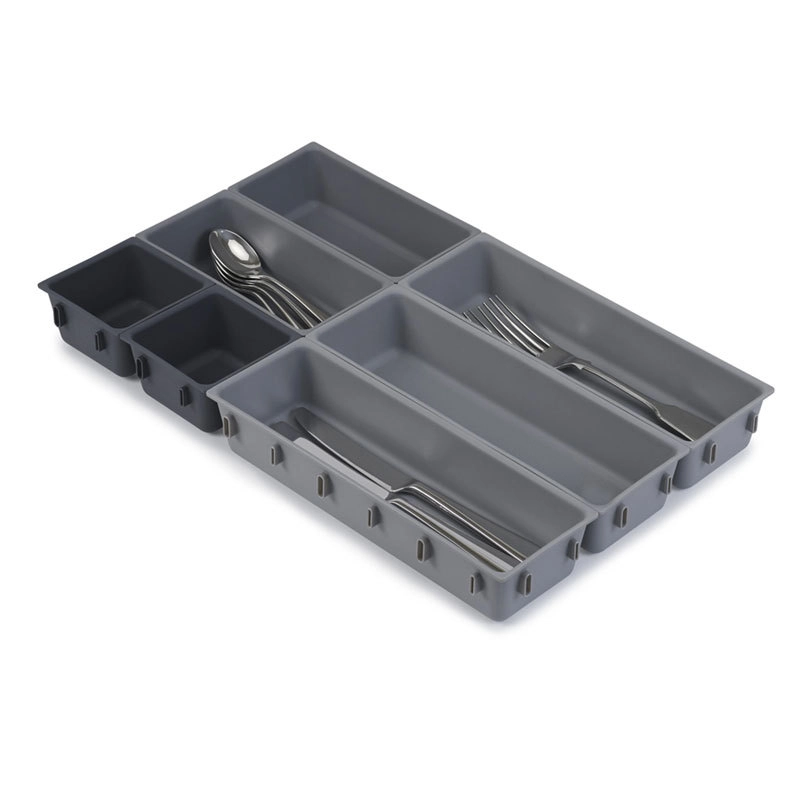 Caja Organizadora 15*9*26cm para Cubiertos 7 Compartimentos Plástico image 2