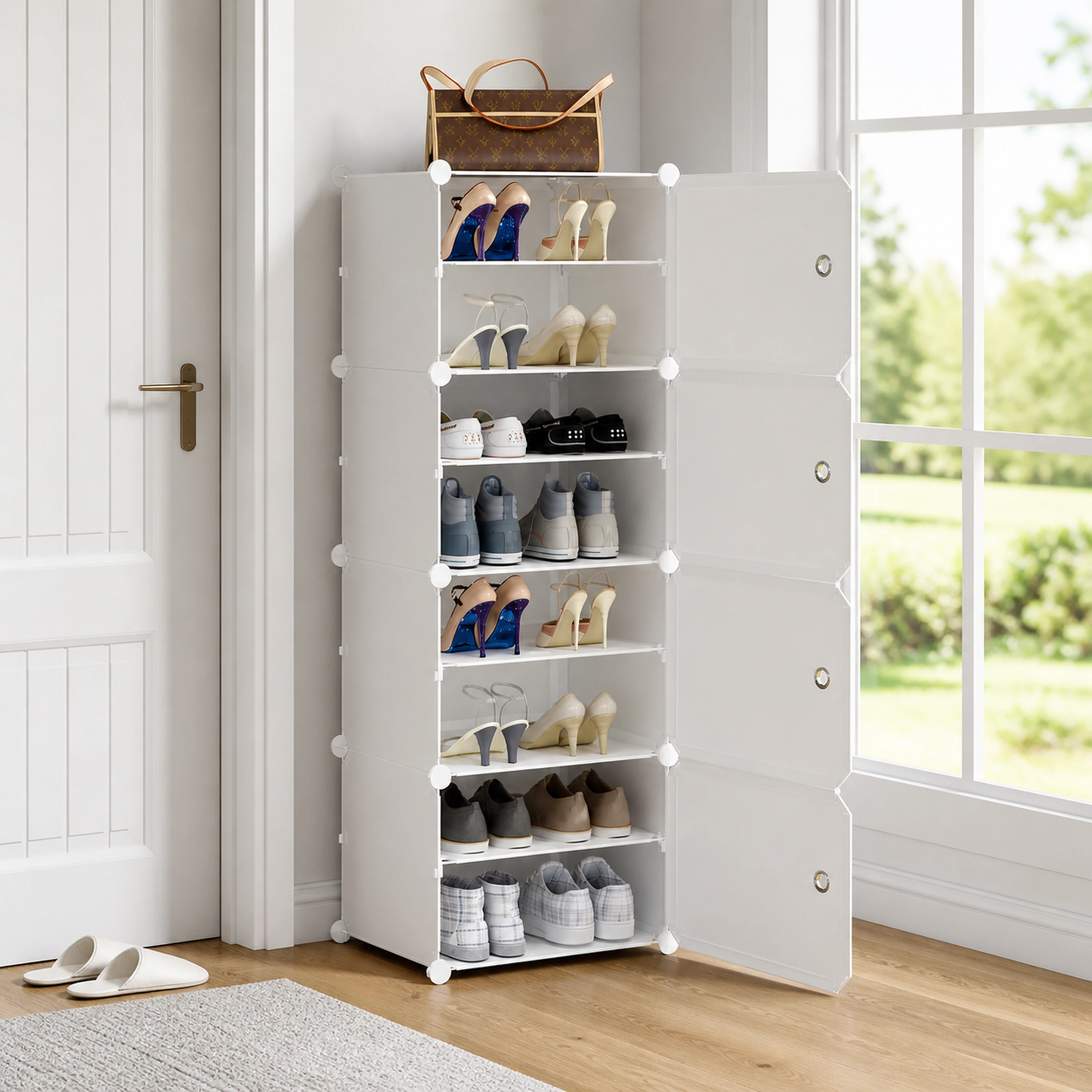 Organizador de zapatos 44*31*128cm Plástico image 1