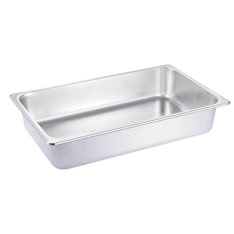 Contenedor gastronorm rectangular acero inoxidable con tapa
