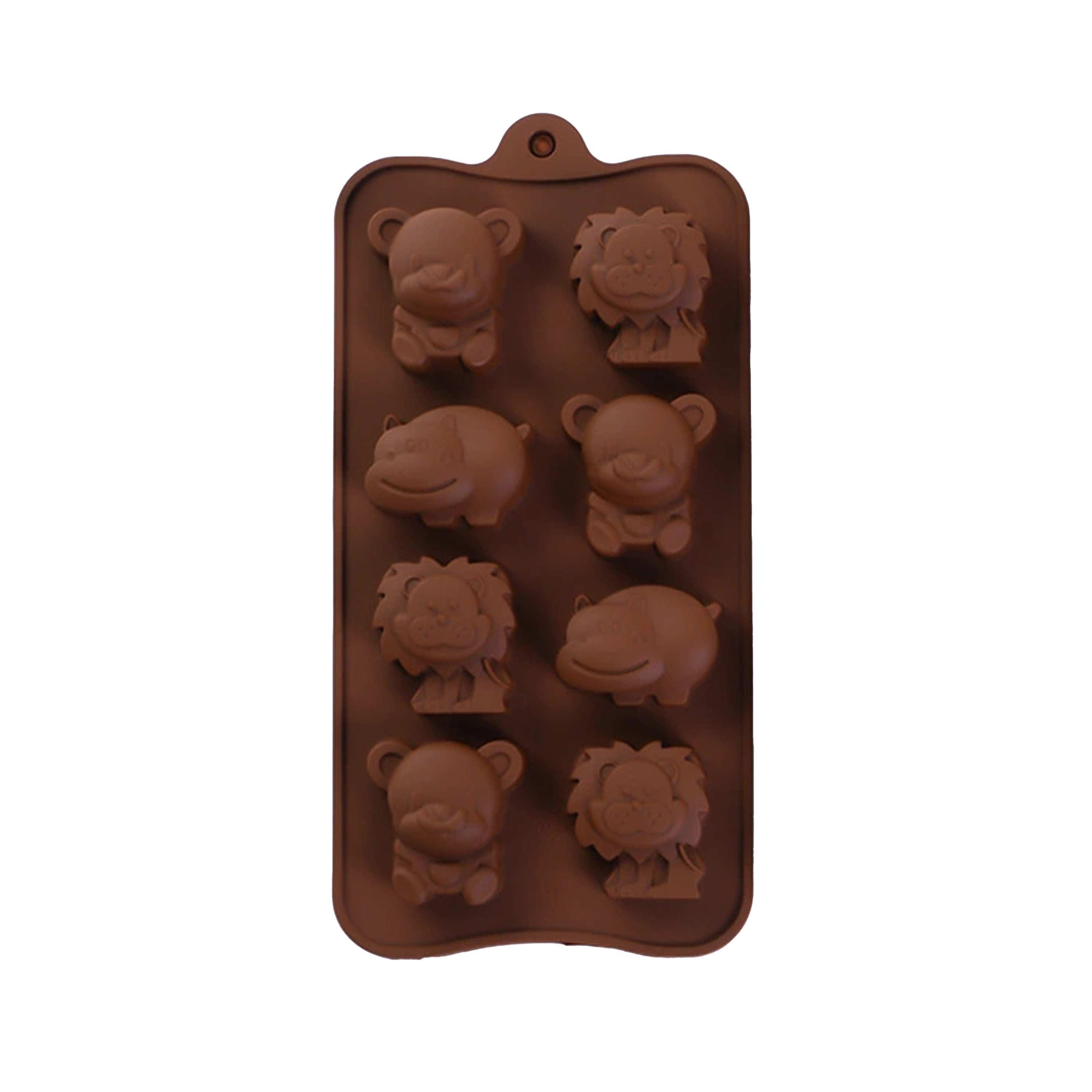 Molde de Repostería 21*10.5cm de Silicona Café