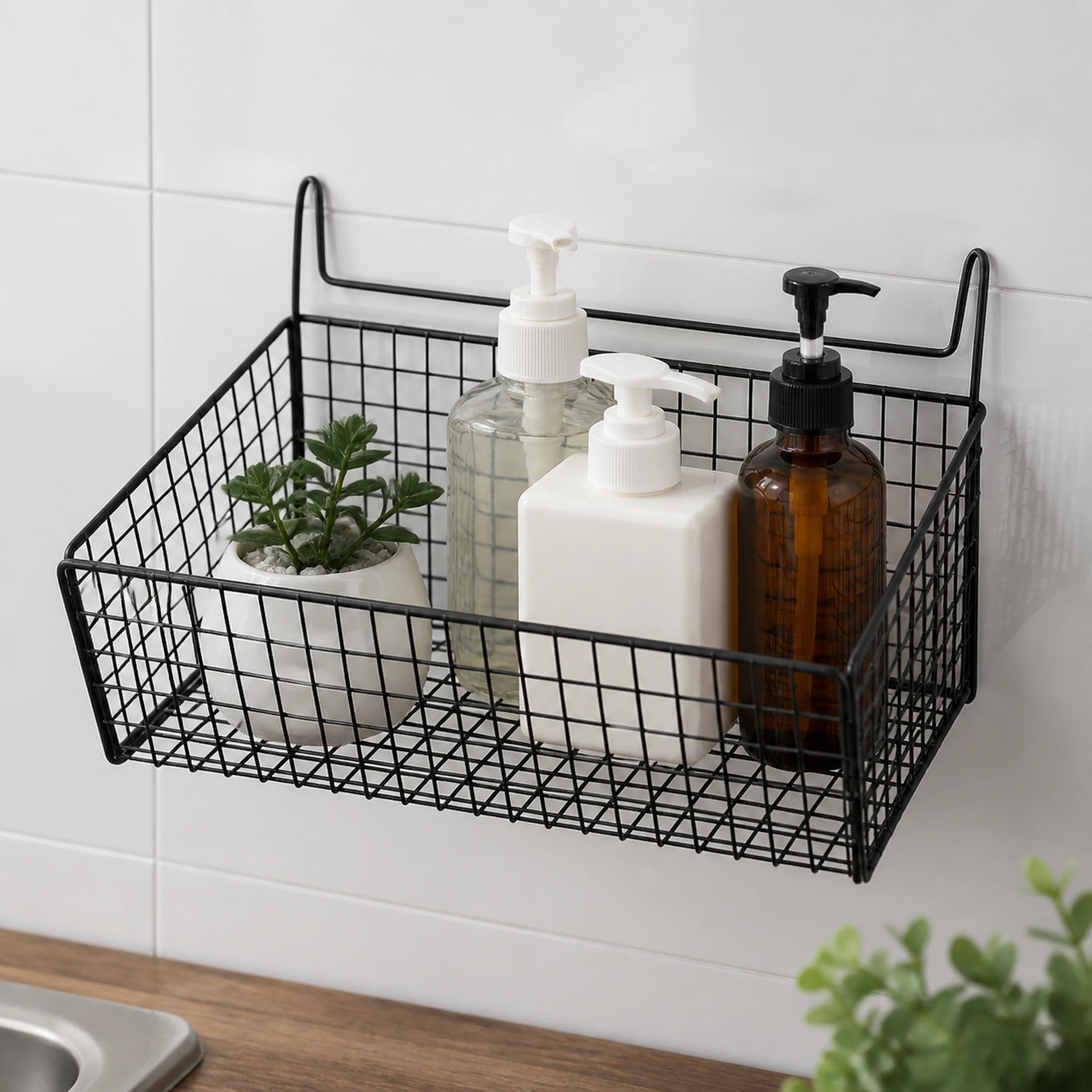 Canasta Organizadora 26*15*13cm de Hierro