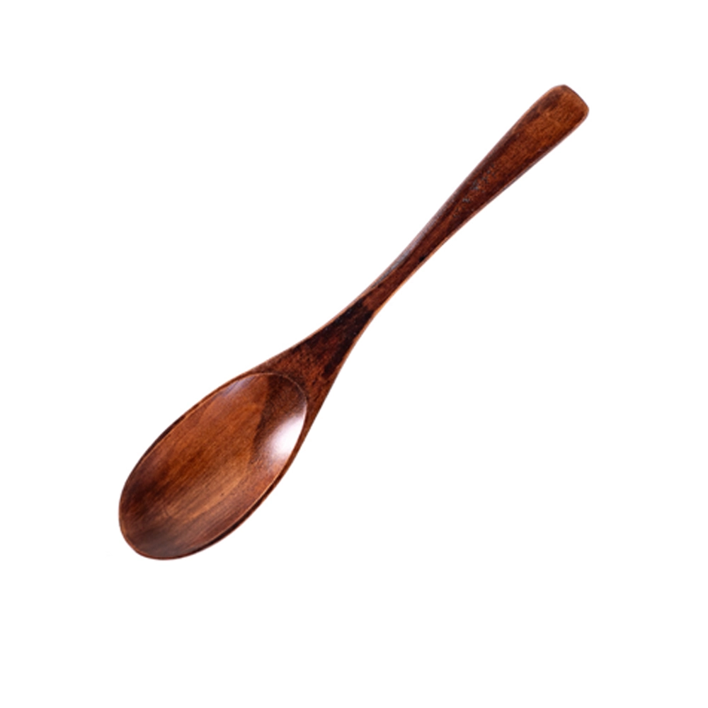 Cuchara de Madera de Mango Largo para Ensalada image 11