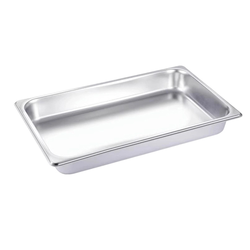 Contenedor gastronorm rectangular acero inoxidable con tapa