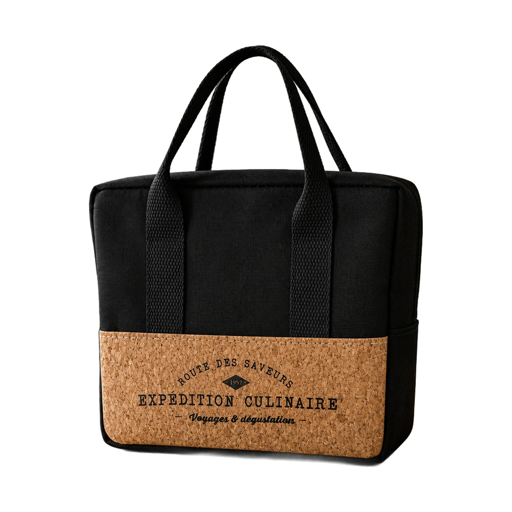 Bolsa térmica 25×21×17 cm de tela oxford para almuerzo