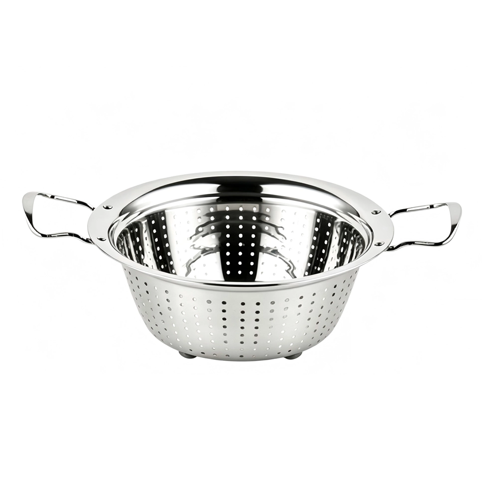 Recipiente Escurridor de Cocina de Acero Inoxidable 201