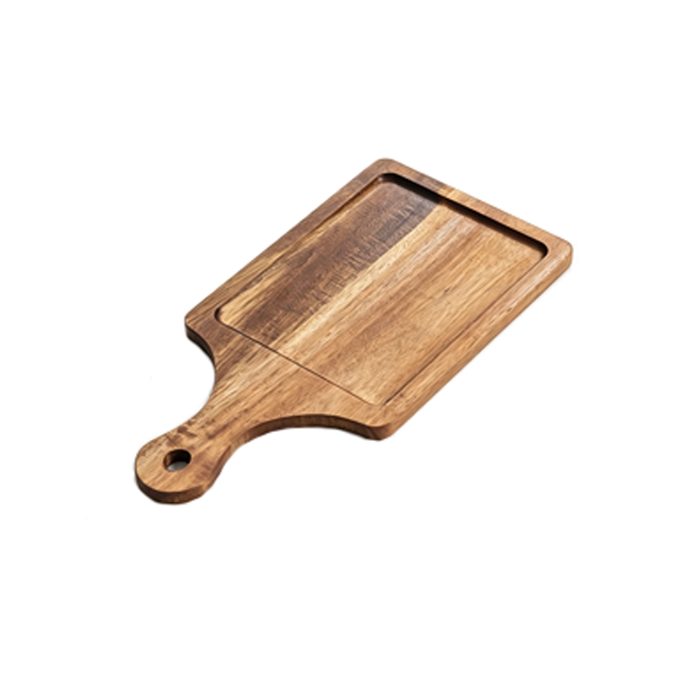 Tabla de Cortar de Madera de Acacia para Bistec Pizza y Sushi image 14