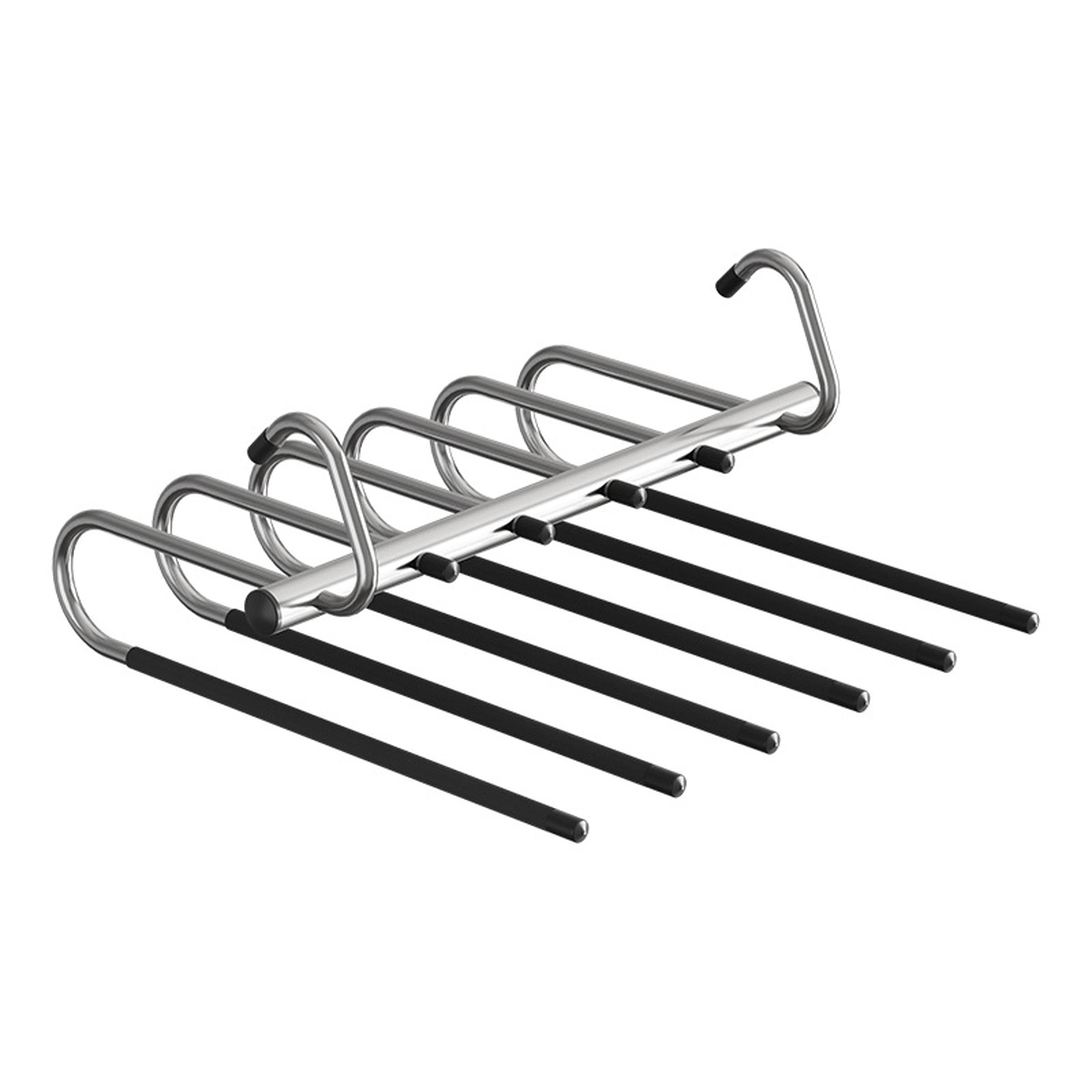 Organizador de pantalones 6 capas 30.5*25*6cm Acero inoxidable+PP