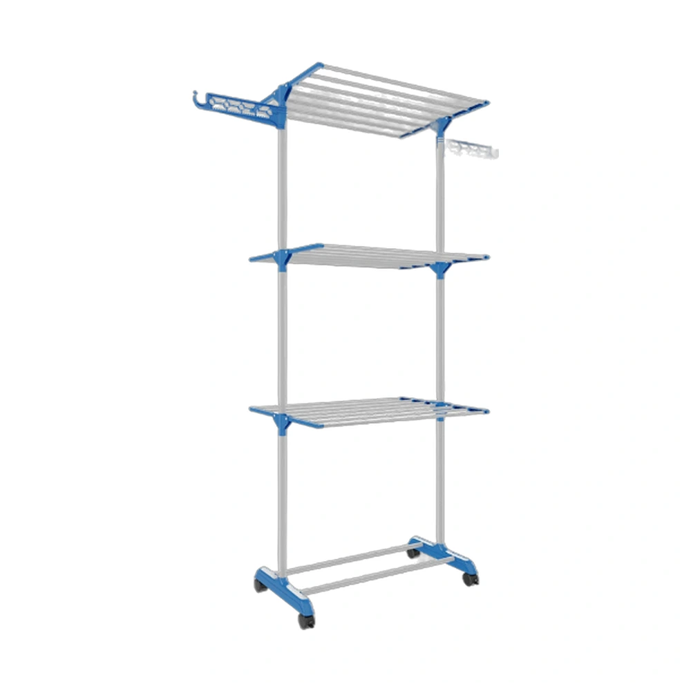 Tendedero 75×64×170 cm de plástico para dormitorio