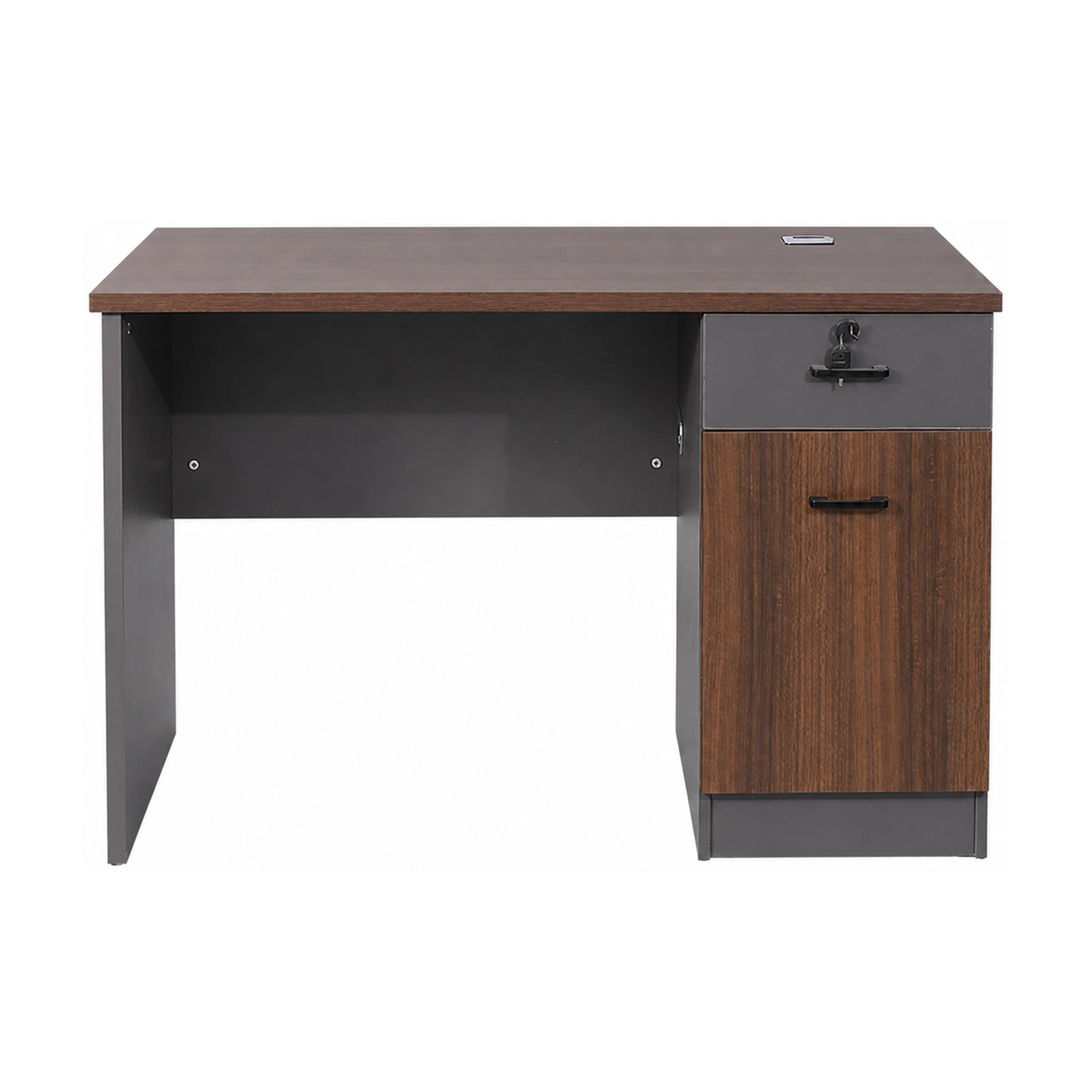Escritorio 120/140cm de Tablero de Densidad/MDF+Hierro Surtido