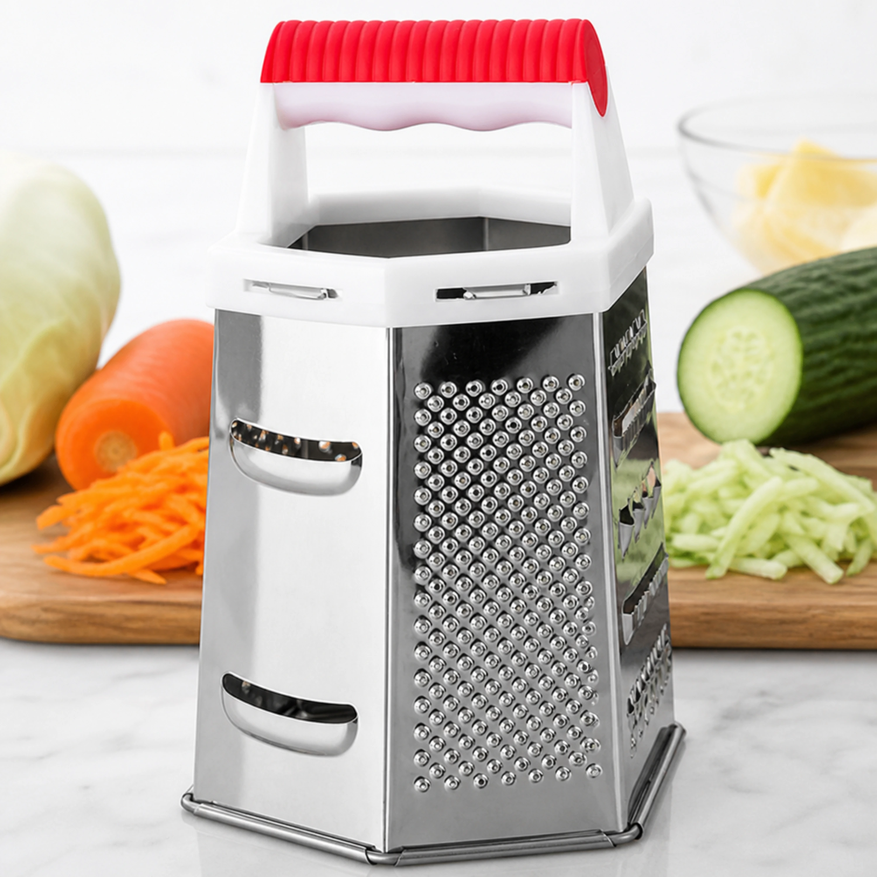 Rallador multifuncional verduras ajo jengibre cocina 8in