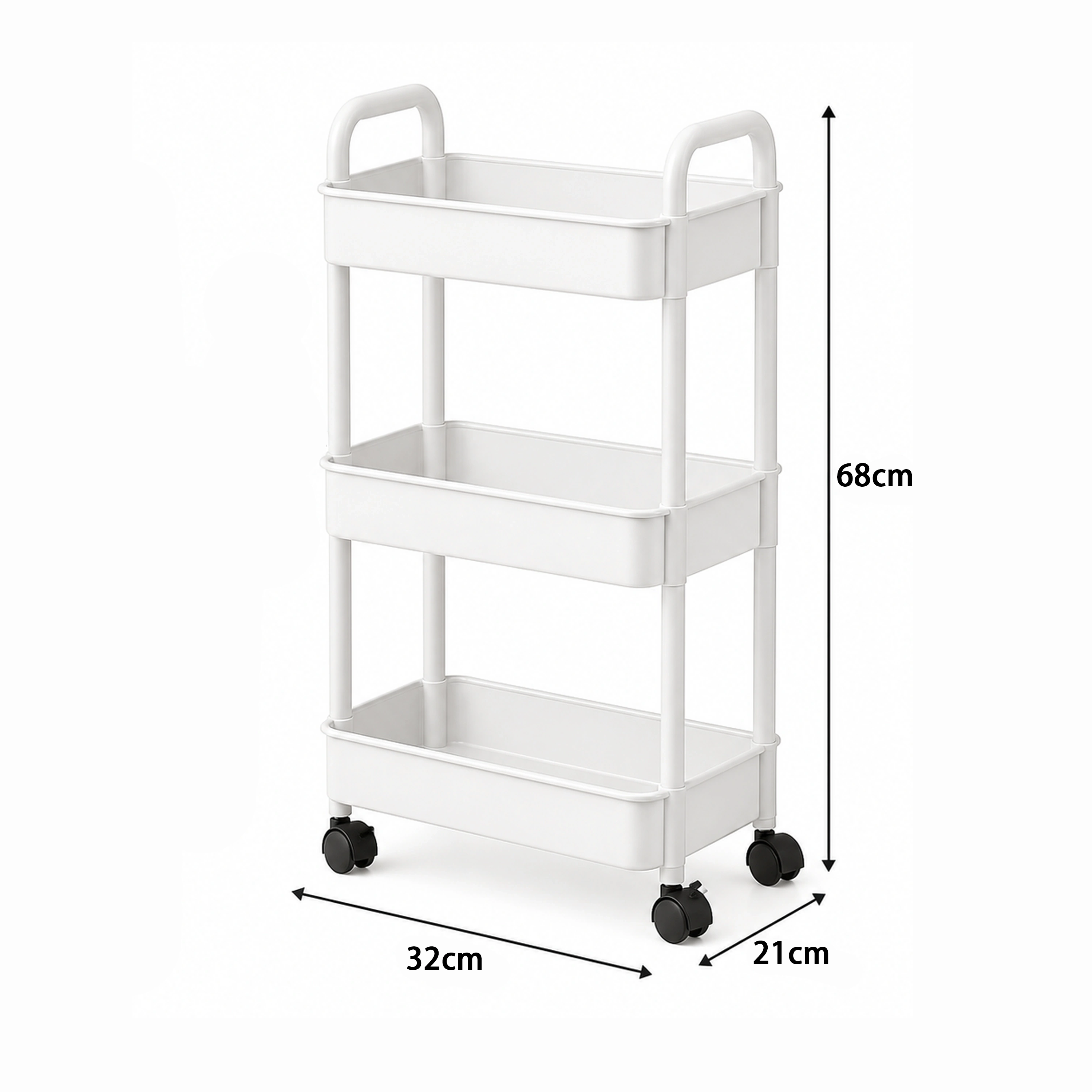 Estante de varios niveles 68*21*32cm Plástico Surtido