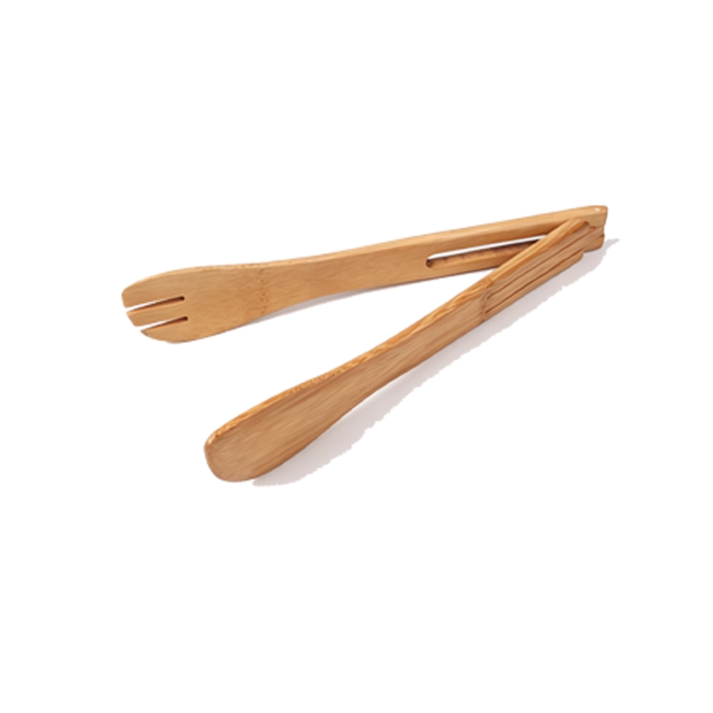 Pinza de Bambú para Alimentos y Barbacoa Anti-quemaduras