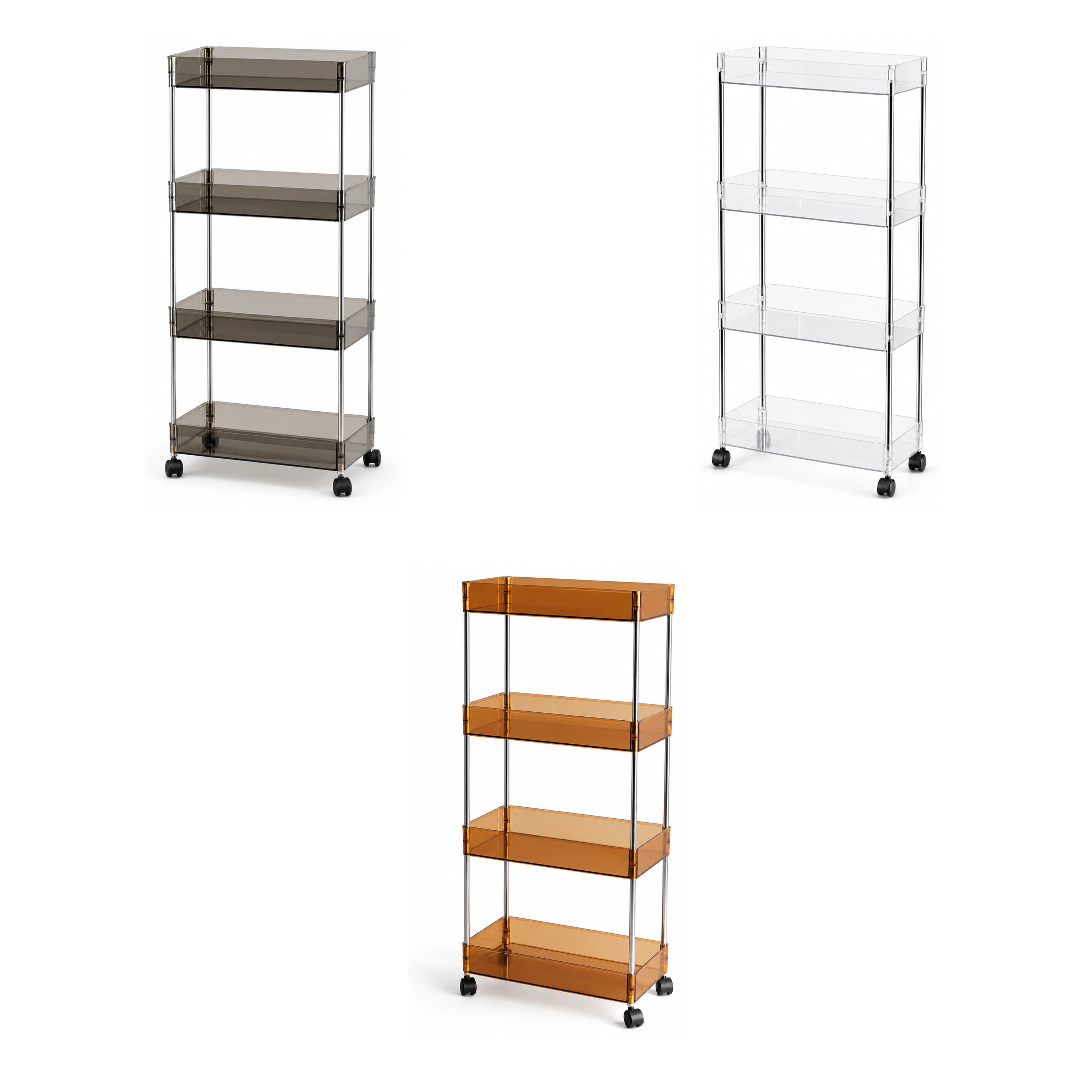 Estante de varios niveles 37*89*20.5cm Plástico