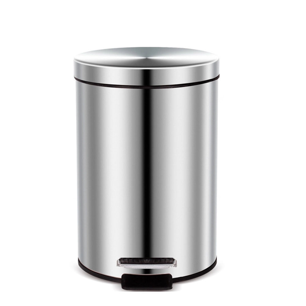 Cubo de Basura 20L Acero Inoxidable 410