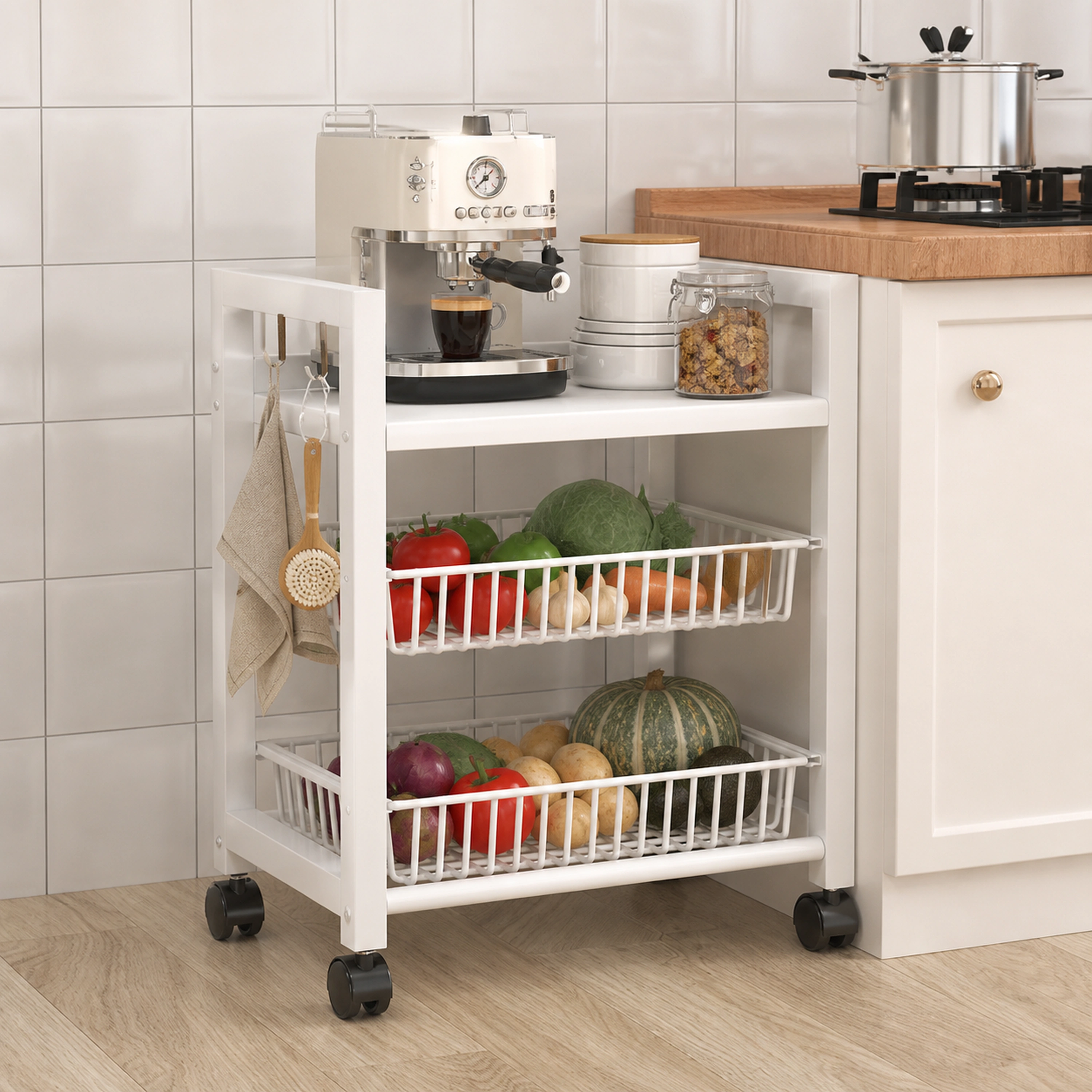 Organizador 60*33*20cm Hierro+Plástico Surtido
