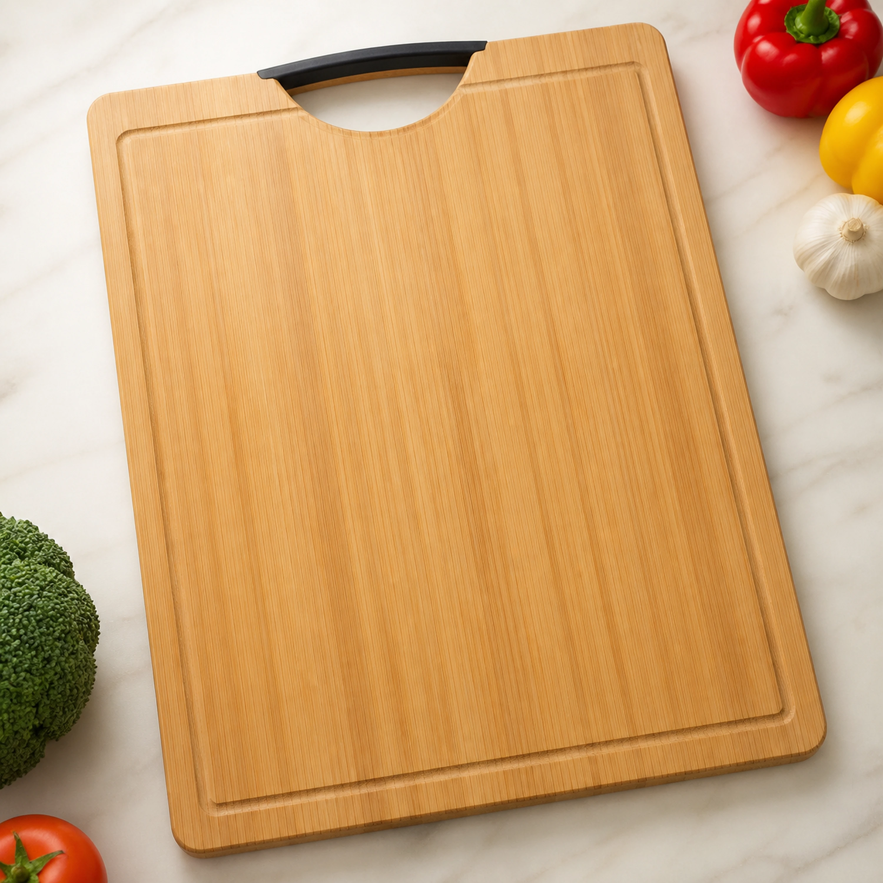 Tabla de Cortar para Preparar Alimentos de Madera Madera image 1