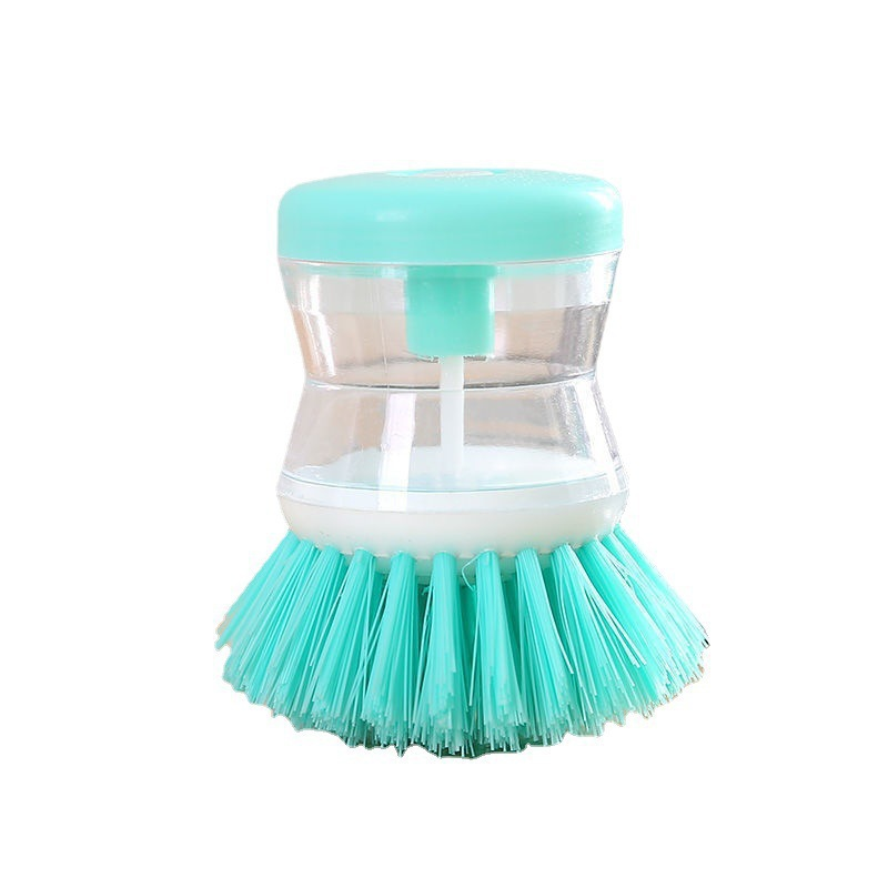 Cepillo para Ollas con Dispensador de Líquido para Cocina