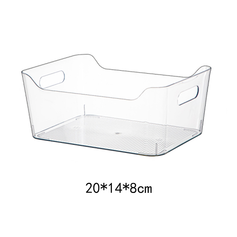 Estante Multitamaño PET Cóncavo Transparente