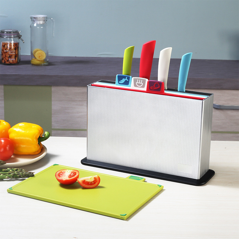 Tabla de Cortar 29.5*20*0.8cm PP + ABS + Silicona Multicolor