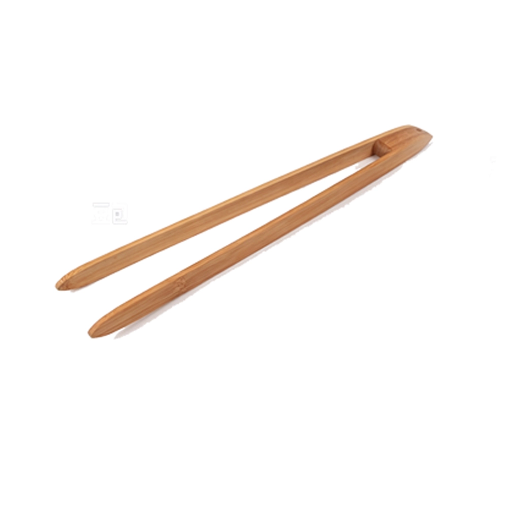 Pinza de Bambú para Alimentos y Barbacoa Anti-quemaduras