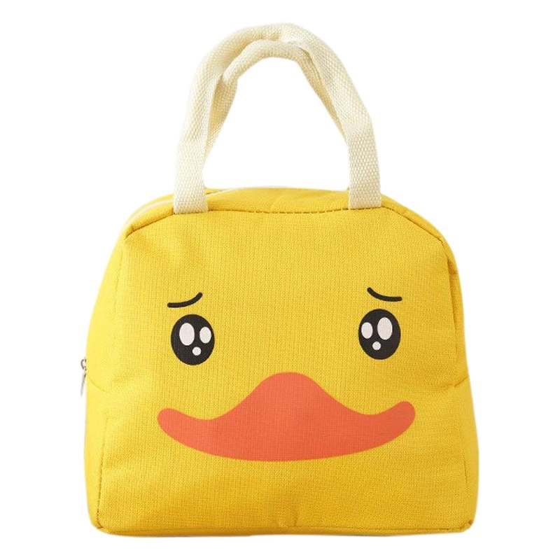 Bolso de Almacenamiento 21*19*14cm Fibra Sintética Patito Amarillo