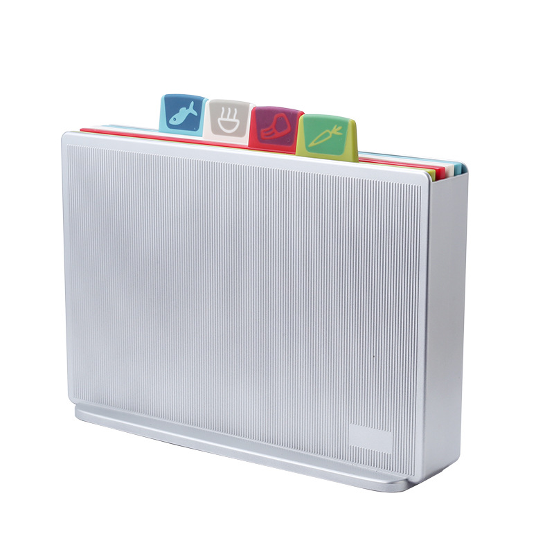 Tabla de Cortar 29.5*20*0.8cm PP + ABS + Silicona Multicolor