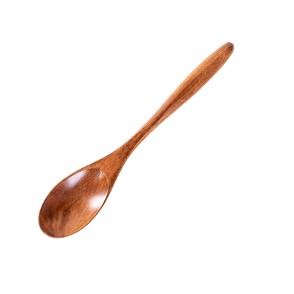 Cuchara de Madera de Mango Largo para Ensalada image 10