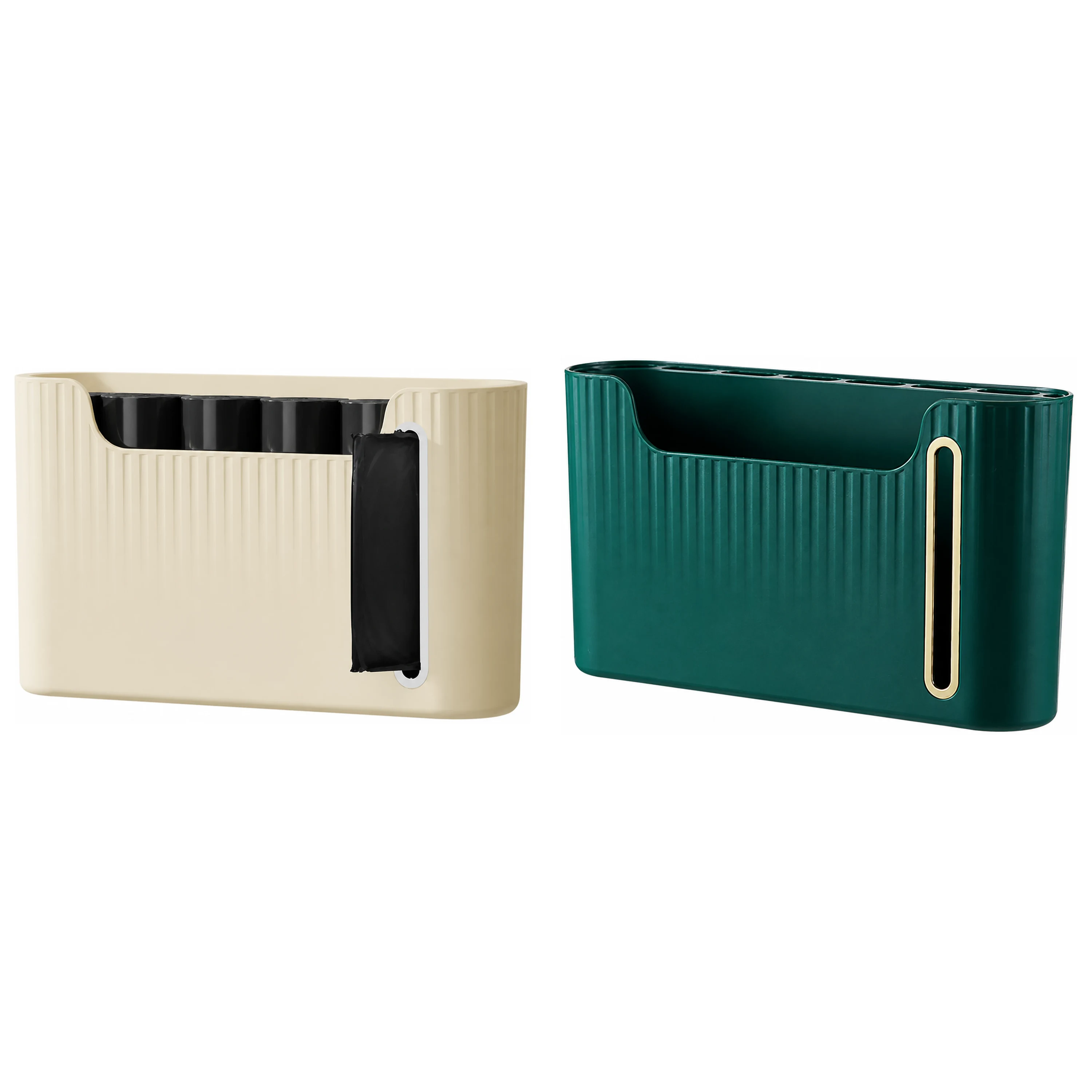 Caja Organizadora 23.3*5.6*13cm de Plástico Crema