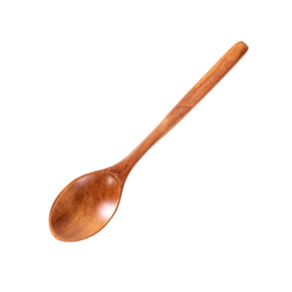 Cuchara de Madera de Mango Largo para Ensalada image 12
