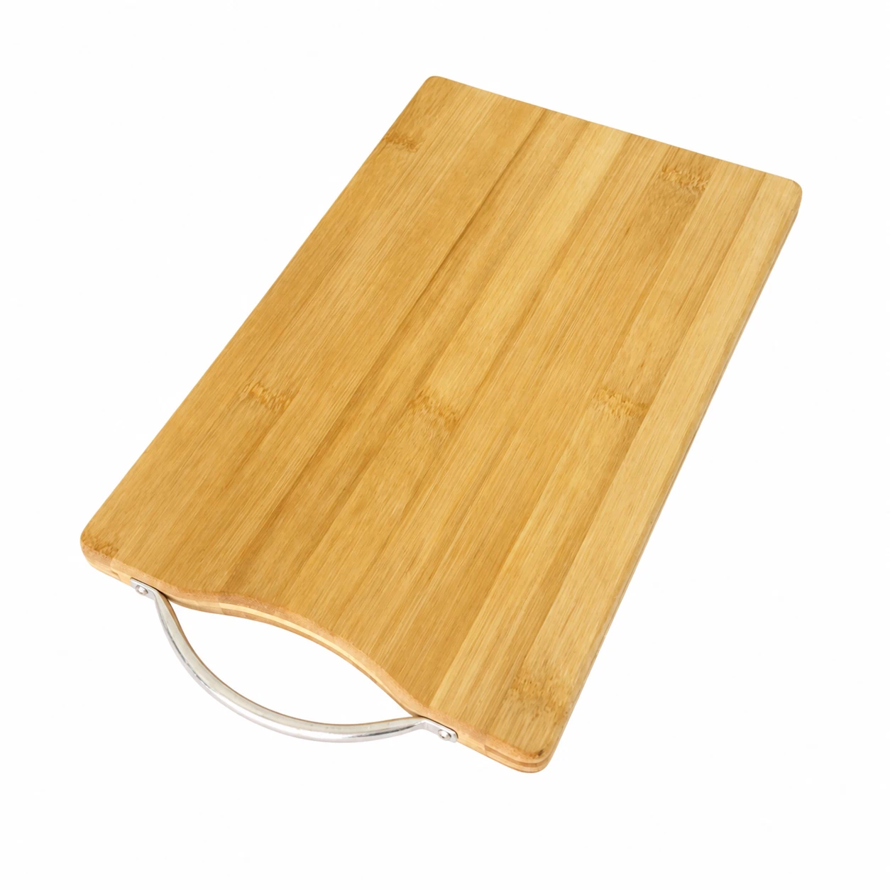 Tabla de Cortar Artesanal para Preparar Alimentos de Bambú y Madera 22 x 32 x 1.8 cm image 2