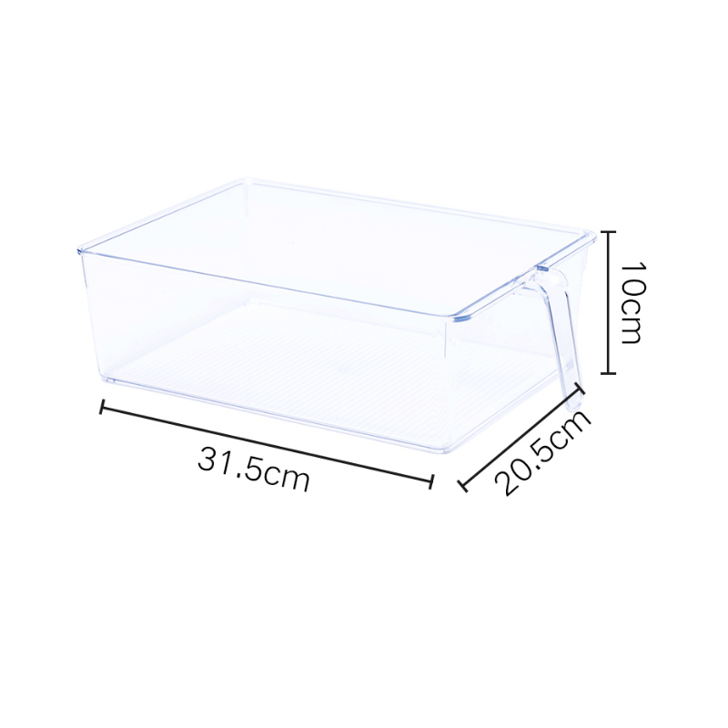 Caja de Almacenamiento de Ancho Variable Multitamaño PET Transparente image 5