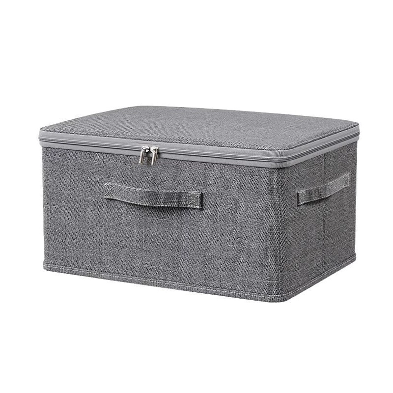 Cesta de Almacenamiento 49*37*31cm Tela No Tejida Gris image 2