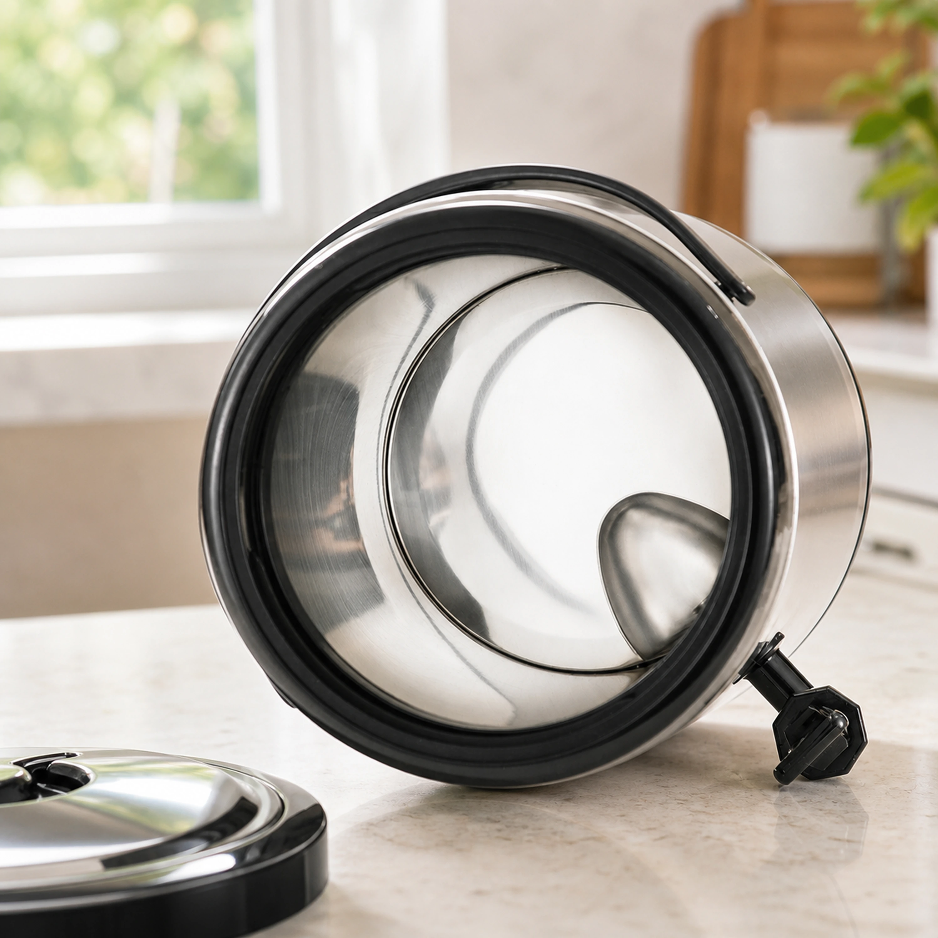 Tarro Térmico de Cocina para Comedor de Acero Inoxidable